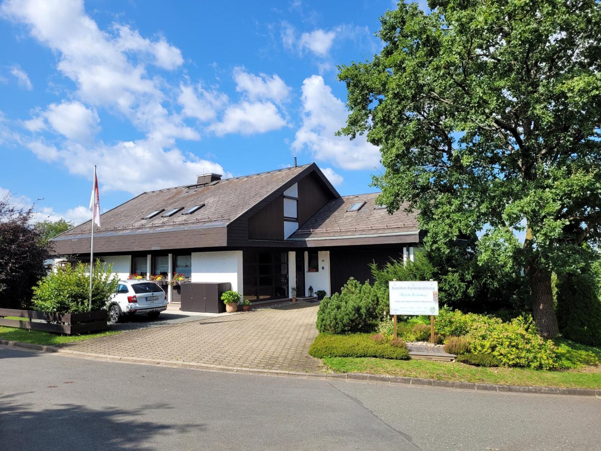 Komfort-Ferienwohnung Auf Der Eulenburg Grafengehaig Eksteriør billede